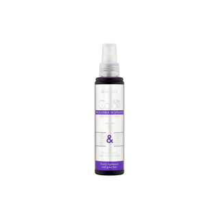 Sidabrinis plaukų skalavimo purškalas, skirtas pašalinti gelsvą atspindį