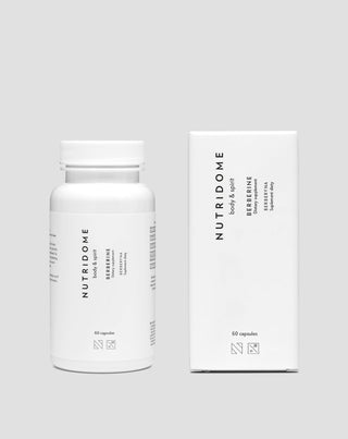 Nutridome papildai HCl cholesterolio, cukraus ir kraujospūdžio mažinimui Berberine (60 kapsulių)_4