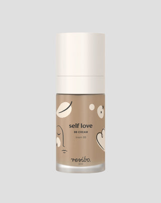 Self Love natūralus ir ekologiškas BB kremas veidui Sunny Beige atspalvio 30 ml Resibo - 1