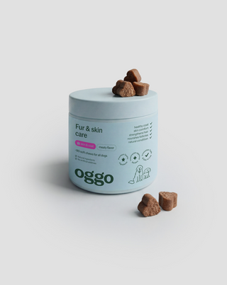 Fur & Skin papildomas ėdalas šunims gražiam kailiui ir sveikai odai Oggo 180 g - 3