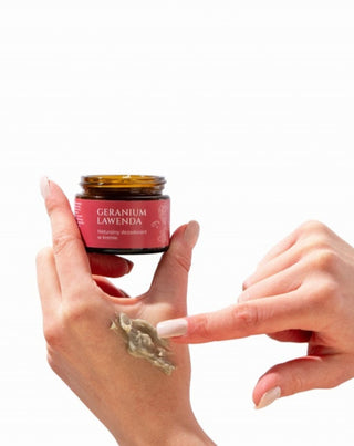 Mglife pelargonijų ir levandų kreminis dezodorantas - 2