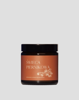 Meduolinė rapsų vaško žvakė su aliejais ir 100 % medvilnės dagtimi