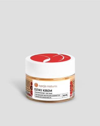 Laukinių spanguolių rankų kremas sausai ir pažeistai odai su karbamidu 5% Opcja Natura - 1