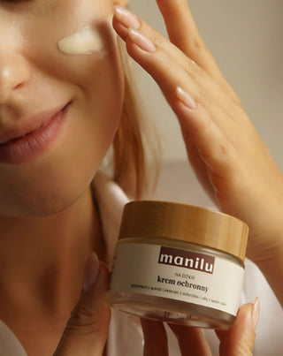 Apsauginis dieninis kremas su taukmedžio sviestu, vitaminu C ir Manilos aviečių sėklų aliejumi - 4
