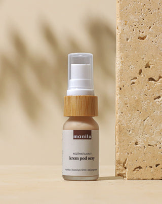 Šviesinantis dieninis ir naktinis akių kremas su kofeinu ir kofermentu Q10 Manilu - 4