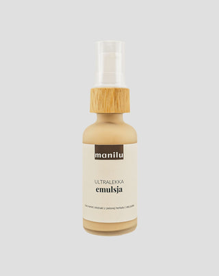 Lengva emulsija riebiai ir mišriai odai su argano aliejumi ir niacinamidu Manilu - 1