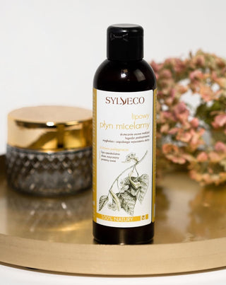 Micelinis losjonas su liepų ekstraktu veidui ir akims nuo makiažo nuvalyti