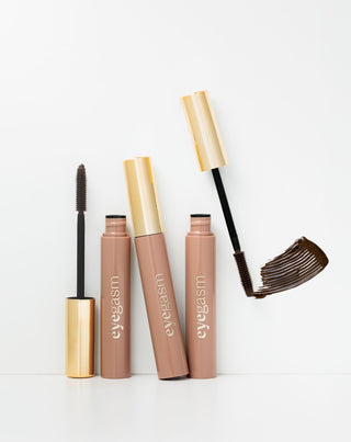 Eyegasm Brown 2-in-1 blakstienų tušas su kondicionieriumi blakstienų augimui skatinti Paese - 4