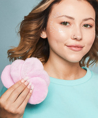 Daugkartinio naudojimo makiažo valikliai visų tipų odai, skirti jautriai odai Moon Pads Glov - 2