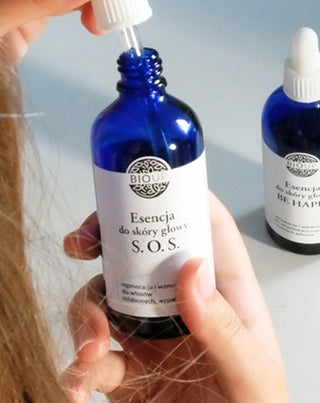 BIOUP SOS Essence stiprinamasis galvos odos pleistras nuo slinkimo - 3