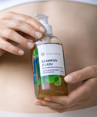 Miško šampūnas riebiems plaukams su mėtomis ir alaviju Natura Option - 2