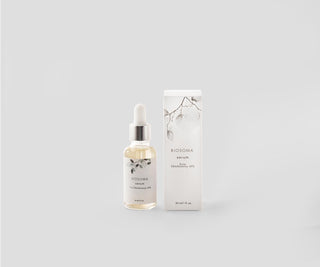 Veido serumas su 10 % laktobiono rūgštimi, skirtas spuoguotai odai Biosoma - 1