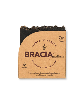 Antibakterinis ir priešgrybelinis muilas Durpės su kalnapušėmis Bracia Mydlarze - 1