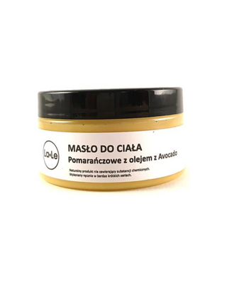 Apelsinų kūno sviestas su avokadų aliejumi strijoms ir celiulitui gydyti La-Le - 1