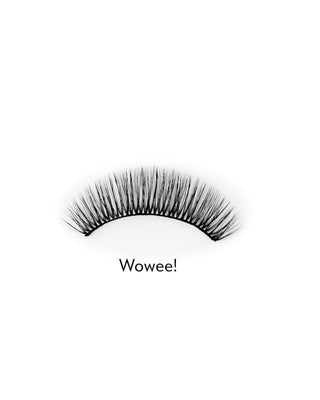 Bamm!lashes daugkartinio naudojimo 2d dirbtinės blakstienos ant juostelės Wowee! Bamm!Lashes - 2