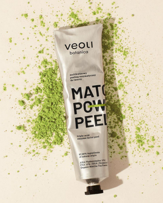 Fermentinis šveitimas su AHA 10 %, PHA 10 %, BHA Matcha power peel Veoli Botanica - 2