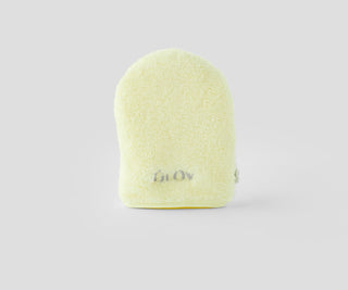 Glov daugkartinio naudojimo On-The-Go Ivory makiažo valiklis ir veido valymo pirštinė - 1