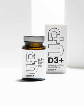 Up D3+ Vitamino D3 papildas kartu su magniu UP Health Pharma 60 kapsulių - 2
