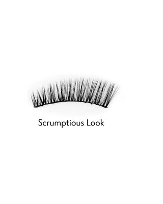 Bamm!lashes daugkartinio naudojimo 2d dirbtinės blakstienos ant juostelės Scrumptious Look - 2