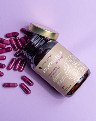 Kolagenas plus anti-age kapsulės su kolagenu, cinku ir vitamino C Nutri Clinic 90 kapsulių_2 - 2