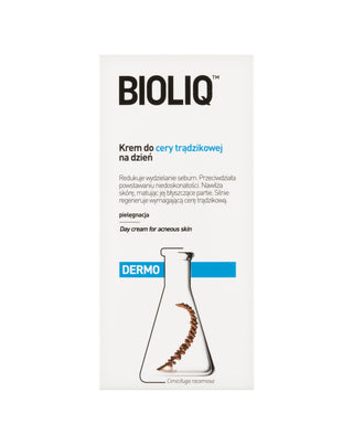 Dermo Bioliq raminamasis dieninis kremas į aknę linkusiai odai - 1