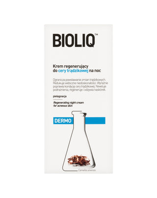 Dermo Bioliq regeneruojantis naktinis kremas į aknę linkusiai odai - 1