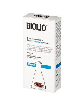 Dermo Bioliq regeneruojantis naktinis kremas į aknę linkusiai odai - 2