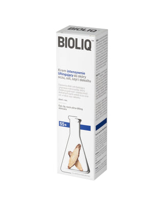 Intensyvus liftingo kremas akims, lūpoms, kaklui ir dekoltė 55+ Bioliq - 2