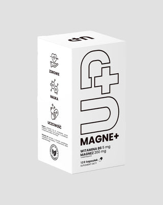 Up Magne + magnio papildas su aktyvia vitamino B6 forma UP Health Pharma 120 kapsulių - 1