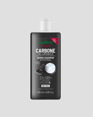Valomasis šampūnas su aktyvintąja anglimi ir alaviju Equilibra - 1