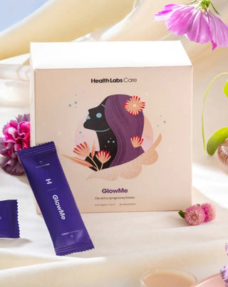Odą gerinantis maisto papildas su kolagenu ir vitaminais, kurį pateikė GlowMe Health Labs Care - 2