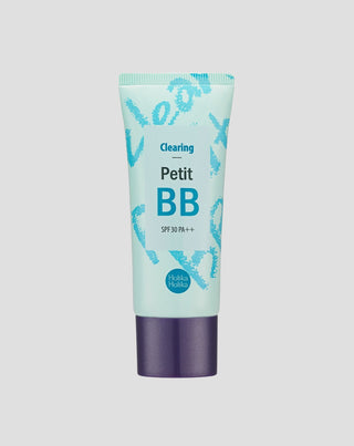 Valomasis BB kremas su SPF30 filtru Clearing Petit su arbatmedžio aliejaus ekstraktu mišriai ir riebią odai Holika Holika - 1