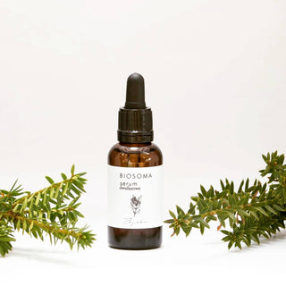 Dviejų fazių veido serumas nuo senėjimo su hialurono rūgštimi ir natūraliais aliejais