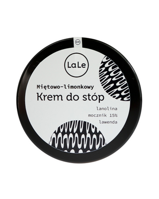 Pėdų kremas su lanolinu ir šlapalu sutrūkinėjusiai, šiurkščiai ir sausai kulnų odai La-Le - 1