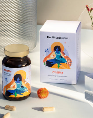 Streso papildas su adaptogenais ir EGCG ChillMe Health Labs Care 60 kapsulių - 2