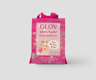 Glov plaukų juostelių rinkinys dvi pirštinės makiažui nuvalyti ir kasdienei odos priežiūrai - 2