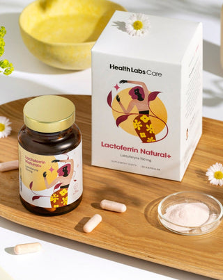 Maisto papildas su laktoferinu 150 mg iš karvės pieno Lactoferrin Natural+ Health Labs Care 30 kapsulių - 2