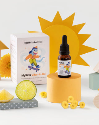 Veganų vitamino D lašai vaikams MyKids vitamino D3 Health Labs Care - 2