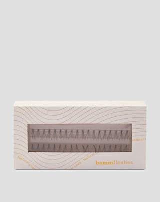 Bamm!lashes blakstienų kuokšteliai natūraliam ilginančiam efektui Natural Look - 1