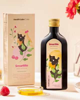 SmartMe maisto papildas geresnei odos būklei su aviečių skoniu Health Labs Care - 2