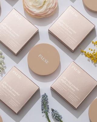 Šviesinanti ir švelninanti pudros dulksna aksominiam užbaigimui 12 natūralios smėlio spalvos Paese - 2