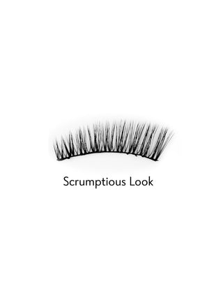 Bamm!lashes daugkartinio naudojimo 2d dirbtinės blakstienos ant juostelės Scrumptious Look - 2
