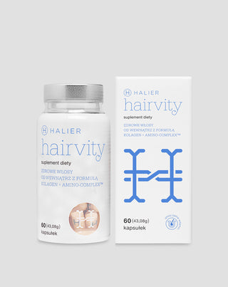 Plaukų slinkimas ir plaukų augimo tabletės moterims Hairvity Halier 60 kapsulių - 3
