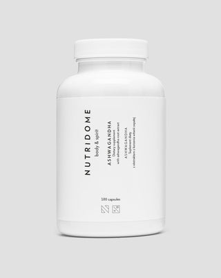 Ashwagandha indyjski żeń-szeń tabletki redukujące stres Nutridome 180 kapsułek_1 - 1