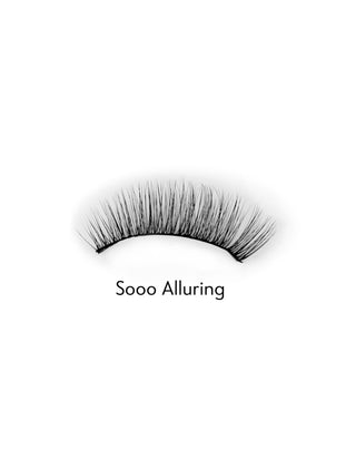 Bamm!lashes daugkartinio naudojimo 2d dirbtinės blakstienos ant juostelės Sooo Alluring - 2