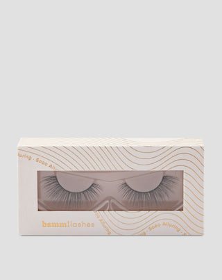 Bamm!lashes daugkartinio naudojimo 2d dirbtinės blakstienos ant juostelės Sooo Alluring - 1