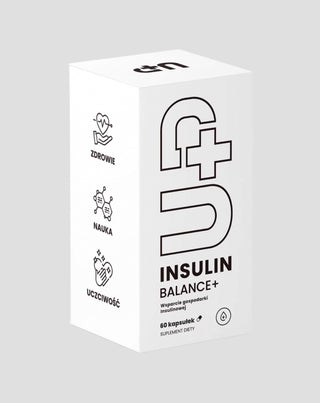 Insulino pusiausvyrą palaikantis maisto papildas UP Insulin Balance+ UP Health Pharma 60 kapsulių - 1
