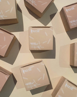 Fiksuojanti ir matinė biri ryžių pudra natūralios spalvos