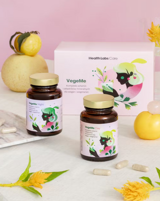 Vitaminų kompleksas veganams ir vegetarams VegeMe Health Labs Care 60 kapsulių - 2