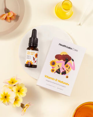 Veganų vitamino D3 lašai Vitamin D Natural+ Health Labs Care - 2
